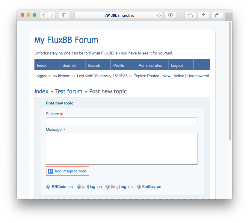 fluxbb